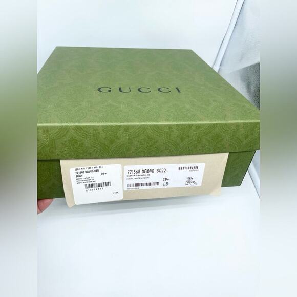 Gucci Mystic White Quentin Lady horsebit open toe platform sandals EU 39.5 - Picture 11 of 11